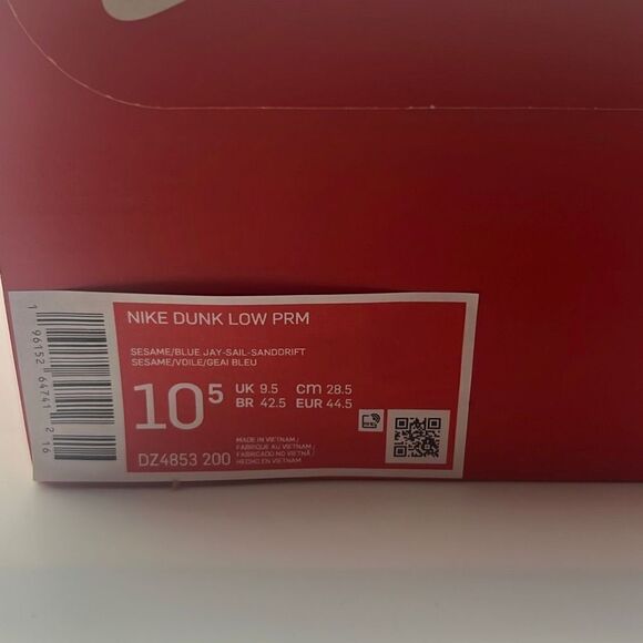 Nike Dunk Low Montreal Bagel Sesame DZ4853 200 Men 10.5 NEW with Box - Picture 8 of 10